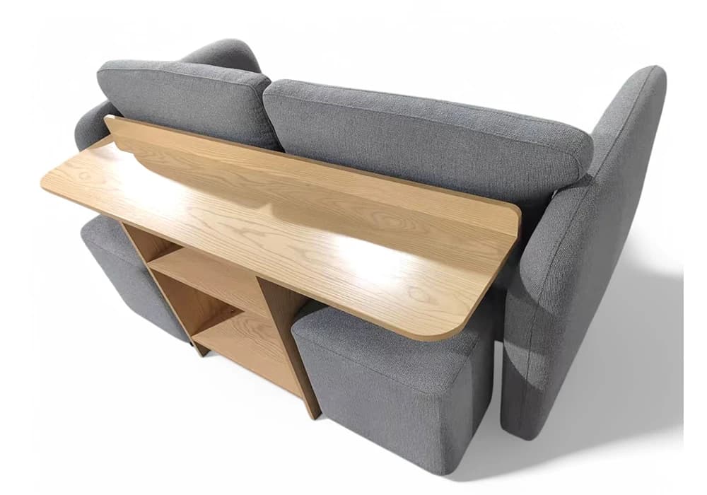 Canapé avec Console Bureau Intégrée Ballater - Image 4