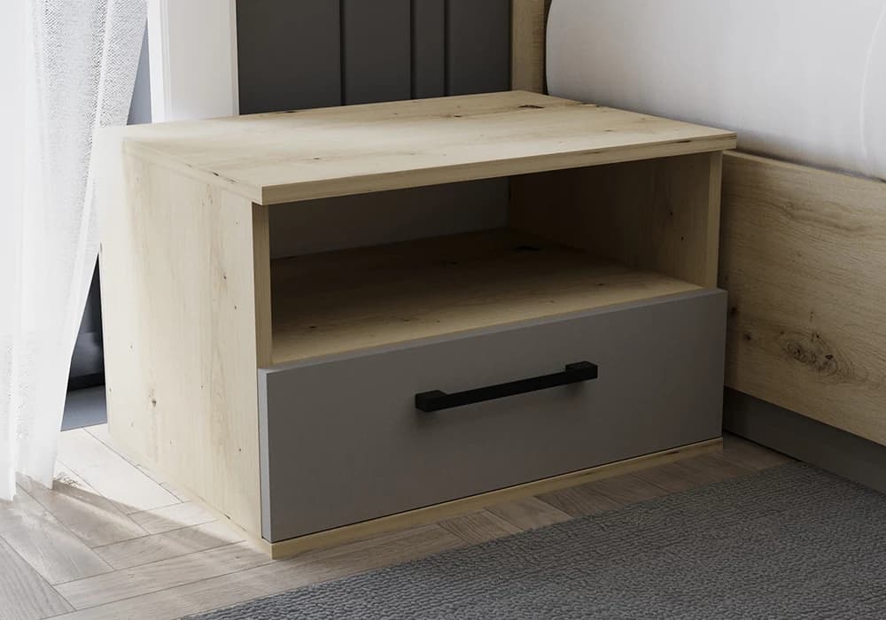 Chevet 1 Tiroir (Collection Floris) - Image 1