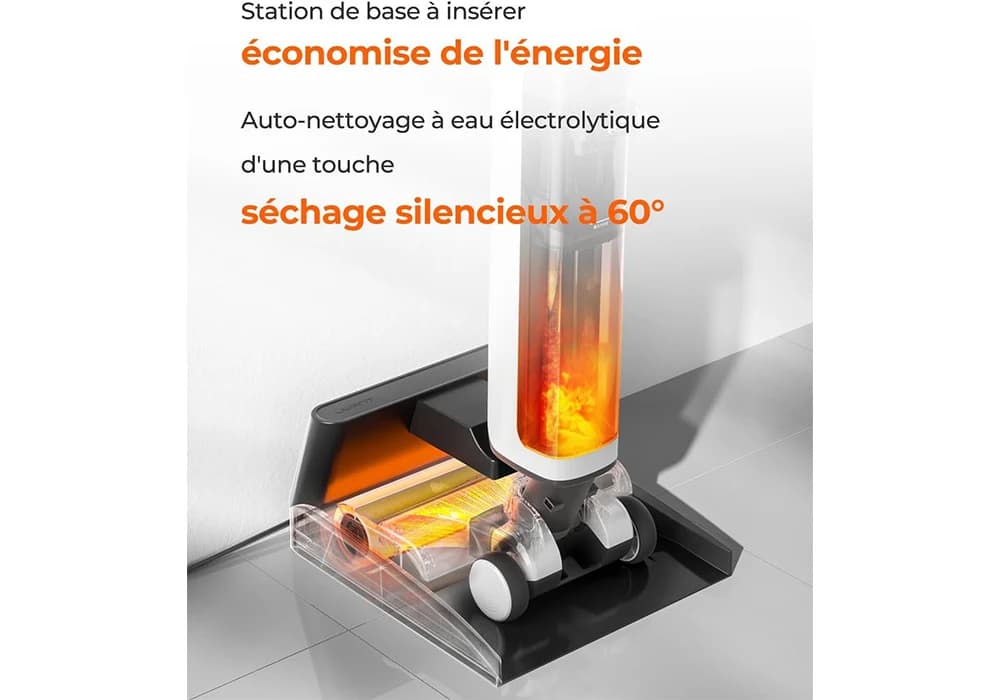 Aspirateur Serpillière Laveur + Fonction Séchage Uwant (D100W) - Image 5
