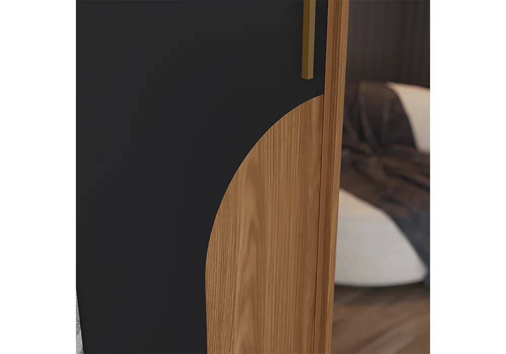 Armoire 2 Portes avec Miroir - Image 3