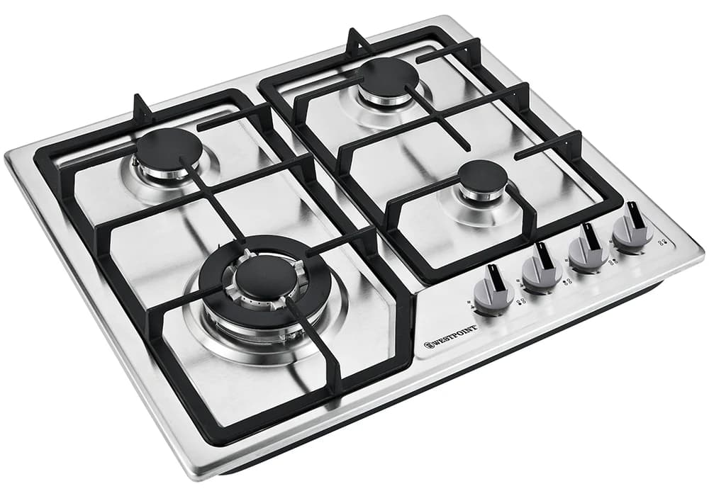 Plaque de Cuisson 4 Feux Gaz Inox Westpoint (WGUJ-6640.GIF) - Image 3