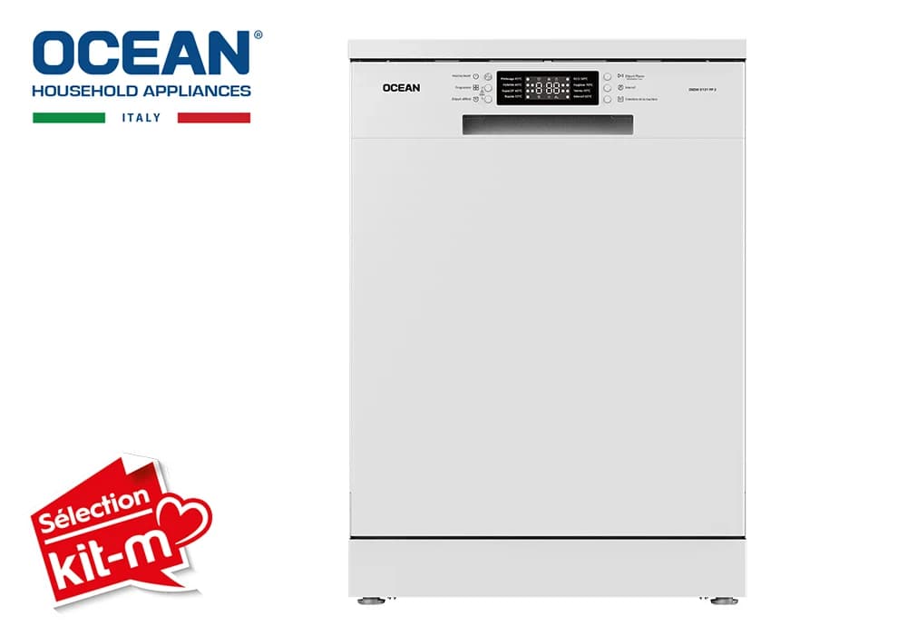 Lave-Vaisselle 13 Couverts Blanc Ocean (OSDW8131FP3) - Image 1