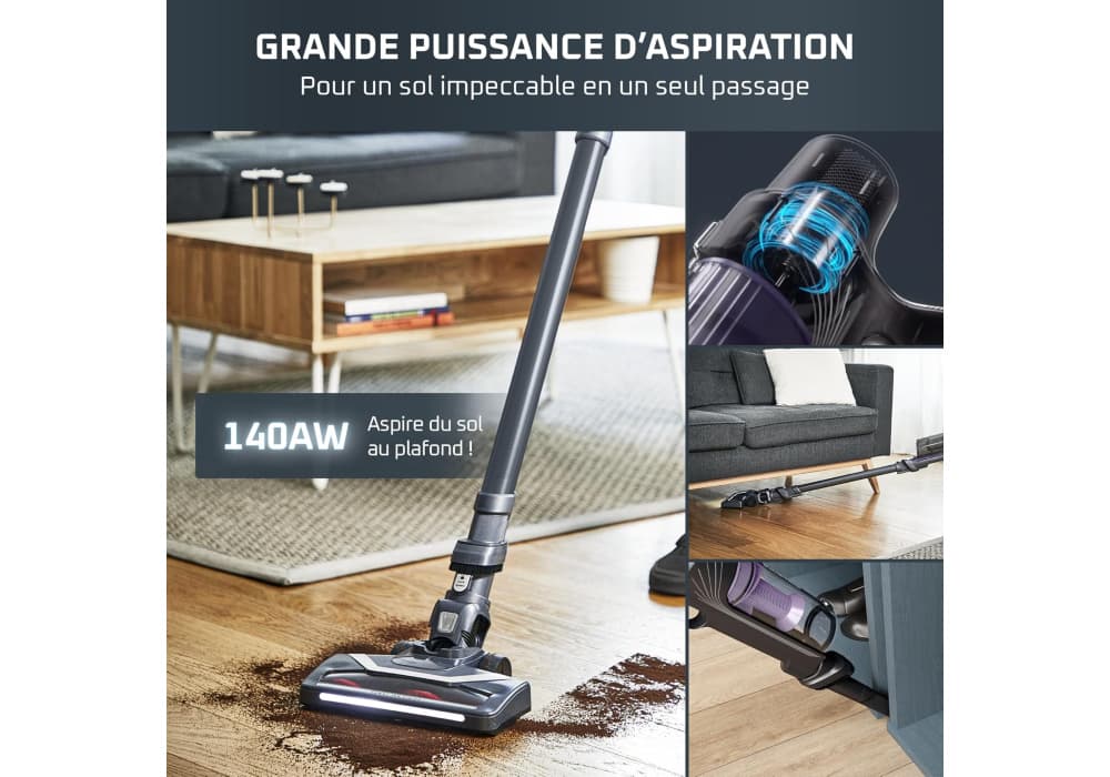 Aspirateur Balai sans Fil X-PERT 7.60 Animal Rowenta (RH6A75WO) - Image 3
