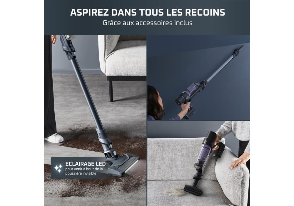 Aspirateur Balai sans Fil X-PERT 7.60 Animal Rowenta (RH6A75WO) - Image 4