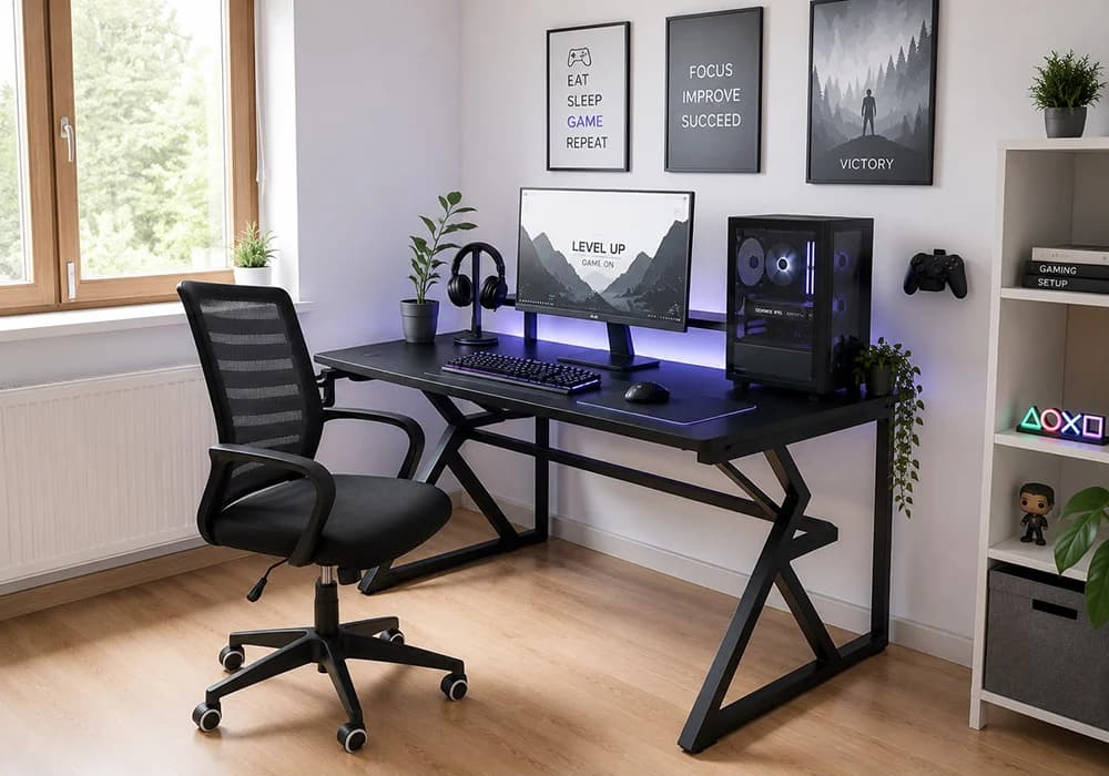 Bureau Gamer avec Surmeuble SUPY - Image 2