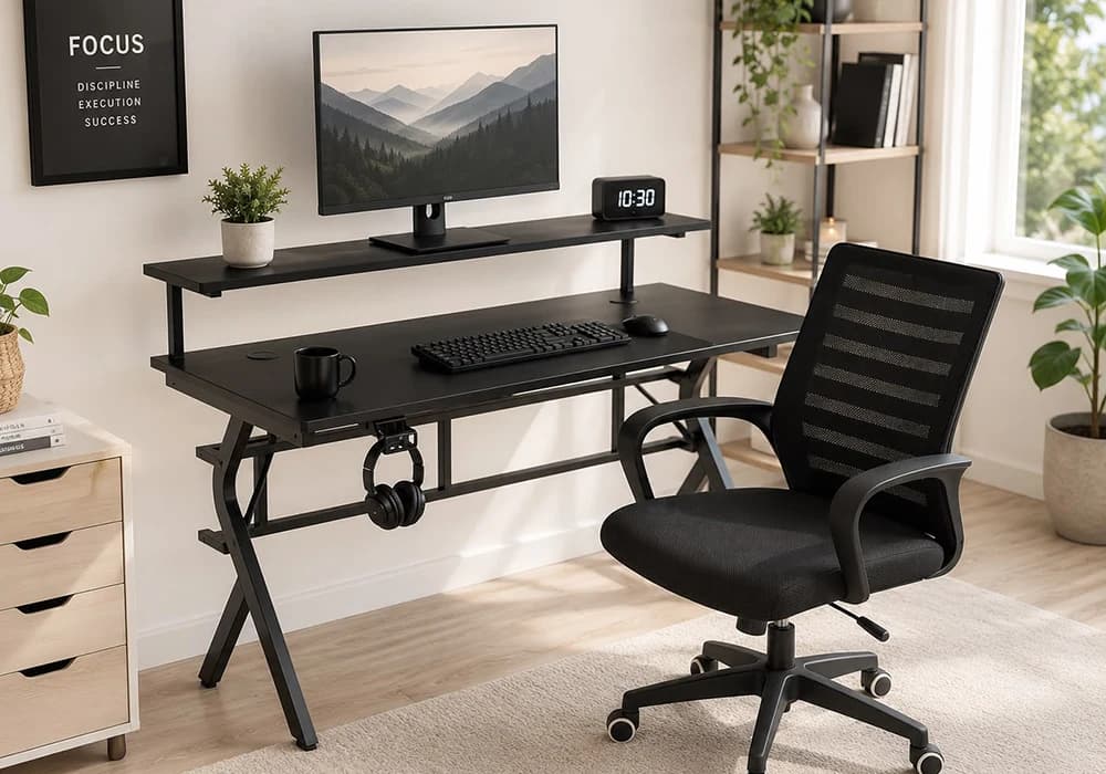 Bureau Gamer avec Surmeuble SUPY - Image 1