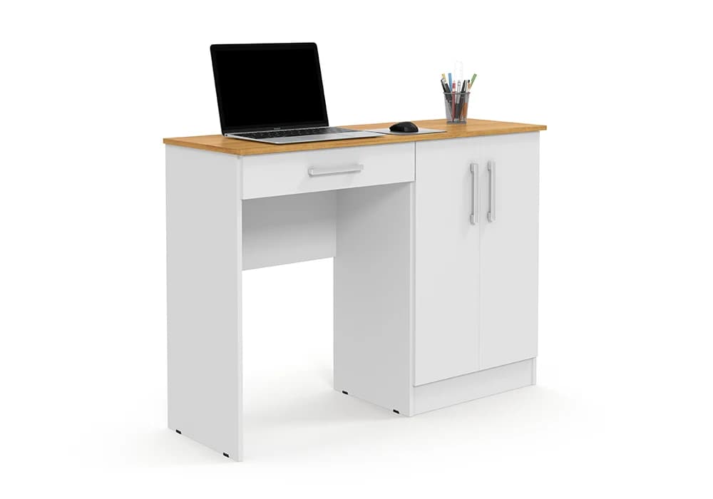 Bureau 2 Portes 1 Tiroir SPACE - Image 2