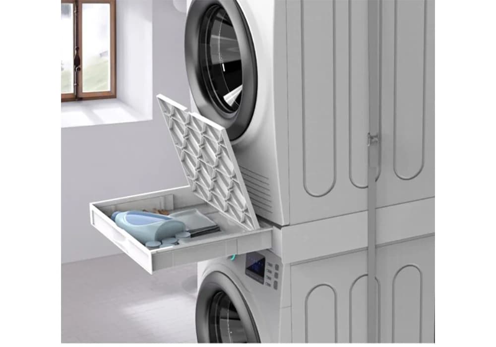 Kit de Superposition Universel pour Lave-linge et Sèche-linge Base Torre Duo L60  Meliconi (656123) - Image 3