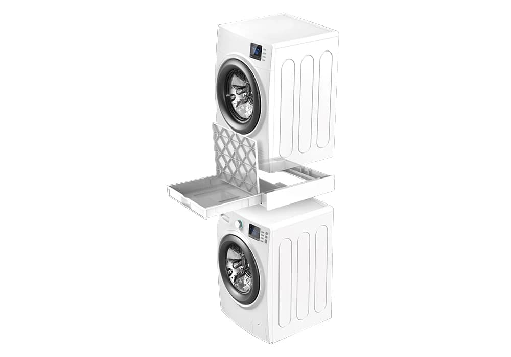 Kit de Superposition Universel pour Lave-linge et Sèche-linge Base Torre Duo L60  Meliconi (656123) - Image 2