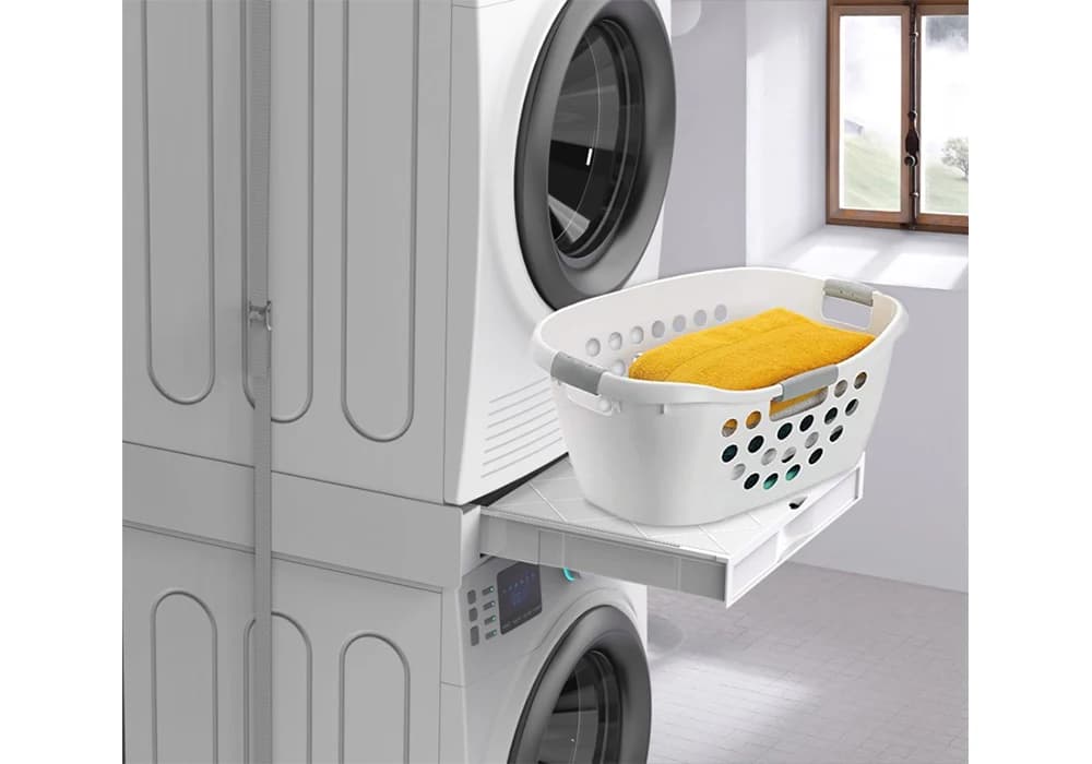 Kit de Superposition Universel pour Lave-linge et Sèche-linge Base Torre Duo L60  Meliconi (656123) - Image 1