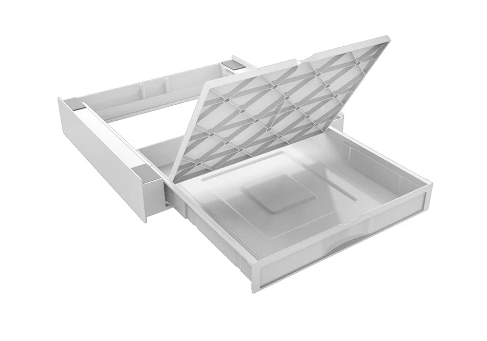 Kit de Superposition Universel pour Lave-linge et Sèche-linge Base Torre Duo L60  Meliconi (656123) - Image 4