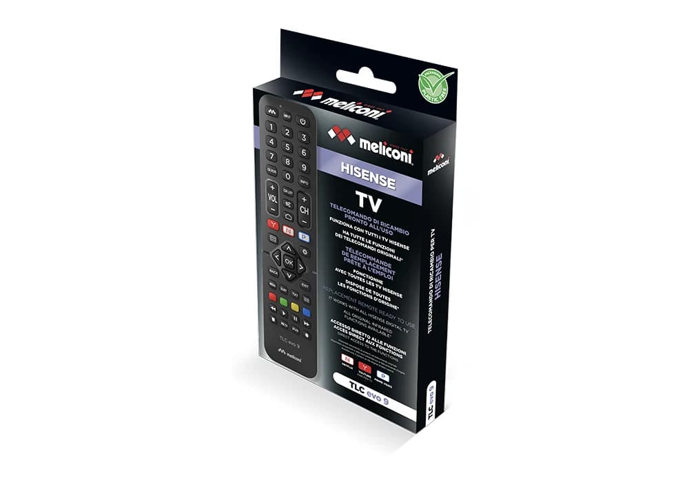 Télécommande TV pour Hisense TLC EVO.9 Meliconi (808047) - Image 2