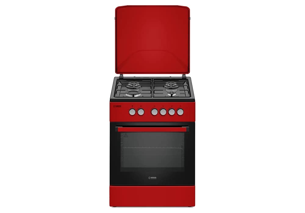 Cuisinière 4 Feux Gaz 60x60cm Four Gaz InoSense (TG6640) - Image 1