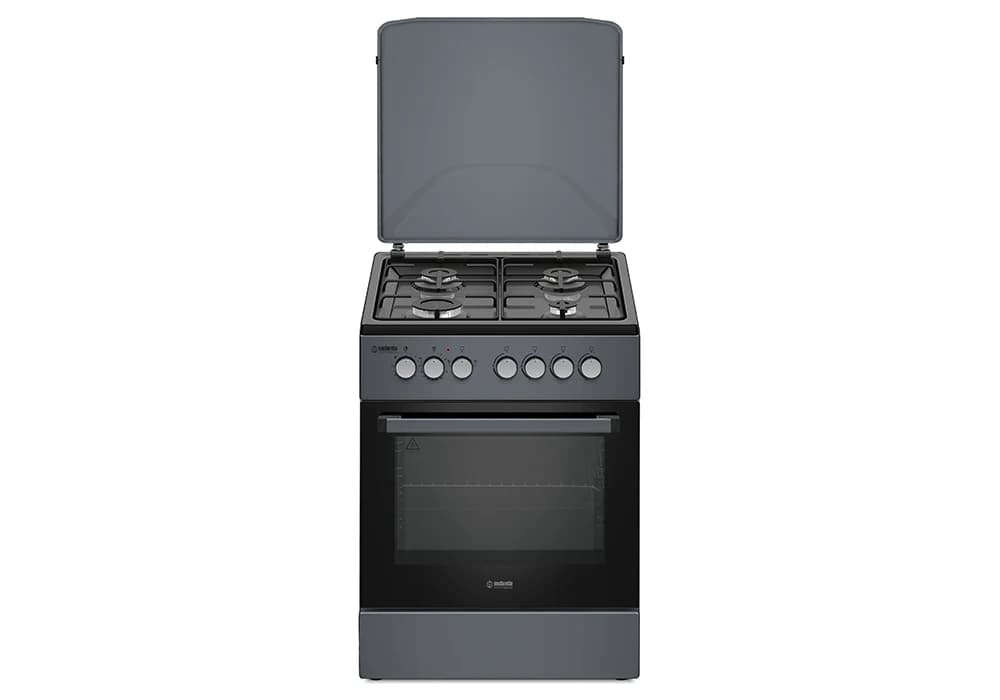 Cuisinière 4 Feux Gaz 60x60cm Four Électrique InoSense (TE6640) - Image 1