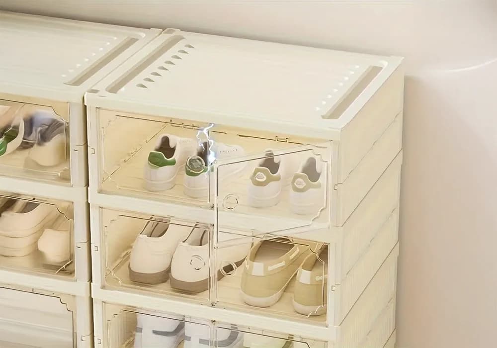 Meubles à Chaussures 9 Niveaux 18 Portes - Image 2