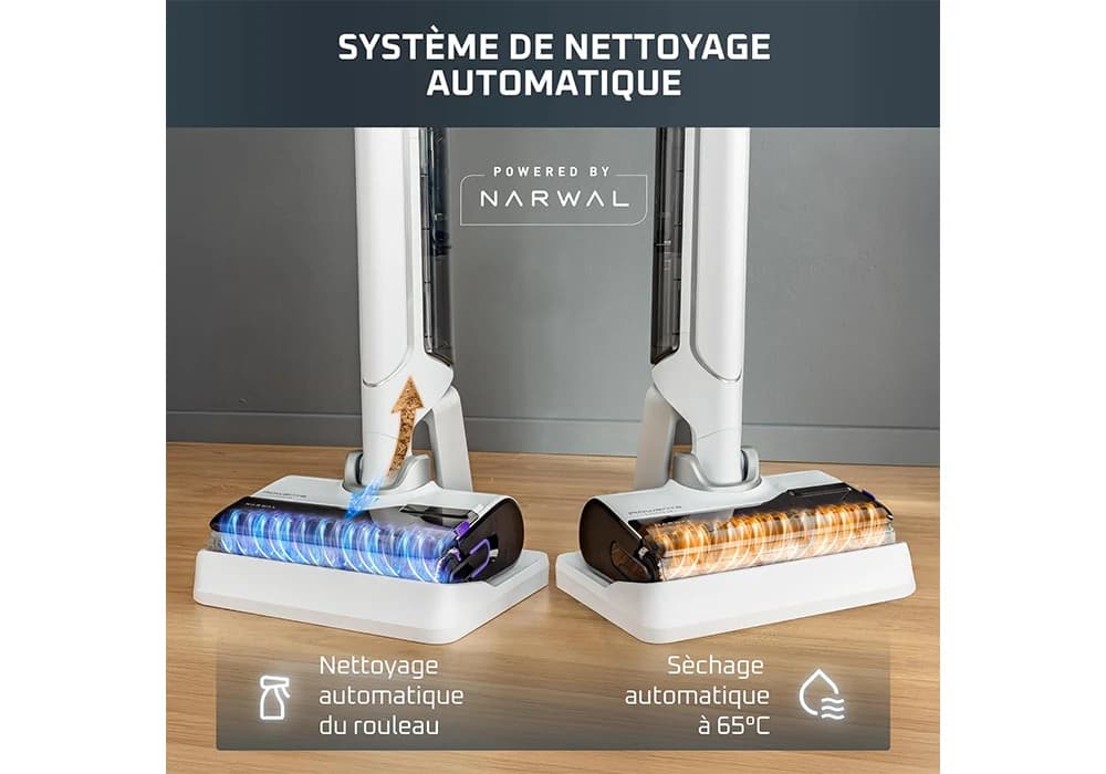 Aspirateur Laveur sans Fil X-Clean 10 Rowenta (GZ7035WO) - Image 3