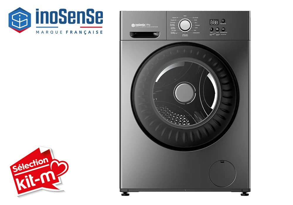 Lave Linge Séchant Inverter Silver 8/5KG InoSense - Image 2