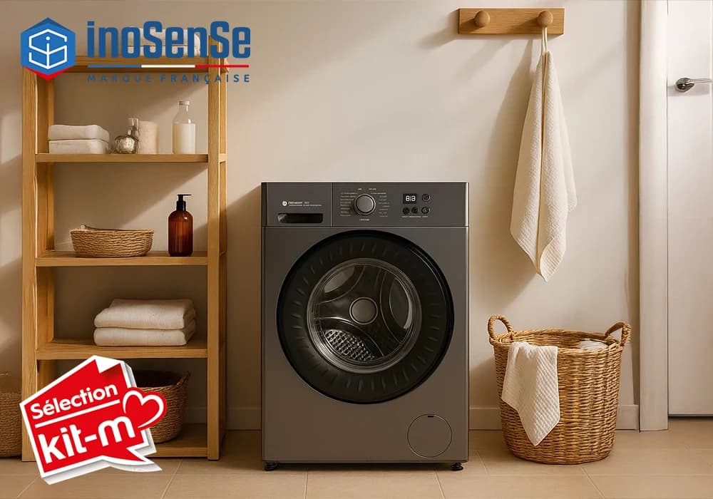 Lave Linge Séchant Inverter Silver 8/5KG InoSense - Image 1