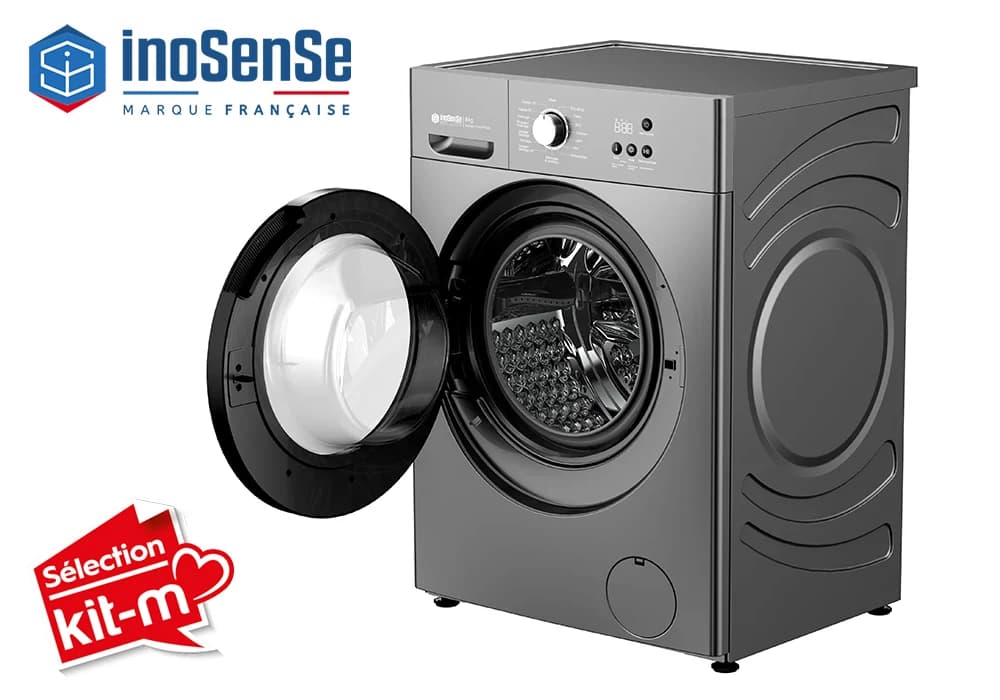 Lave Linge Séchant Inverter Silver 8/5KG InoSense - Image 4