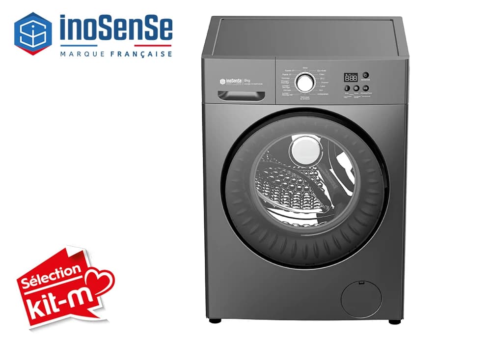 Lave Linge Séchant Inverter Silver 8/5KG InoSense - Image 5