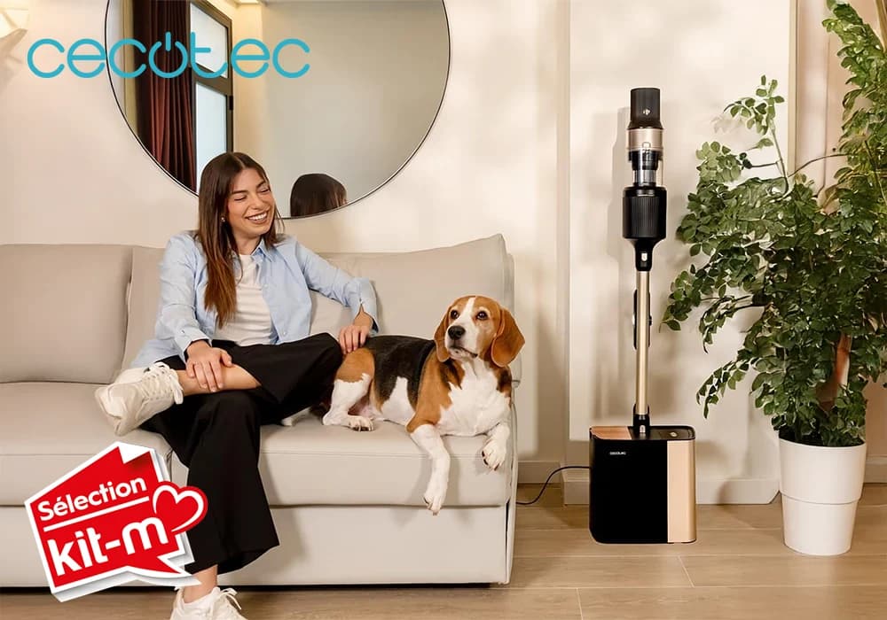 Aspirateur-Balai sans Fil avec Base de Vidange Automatique Conga Rockstar 5500 Hurricane Station Pet Flex Cecotec (A01_EU01_102268) - Image 3