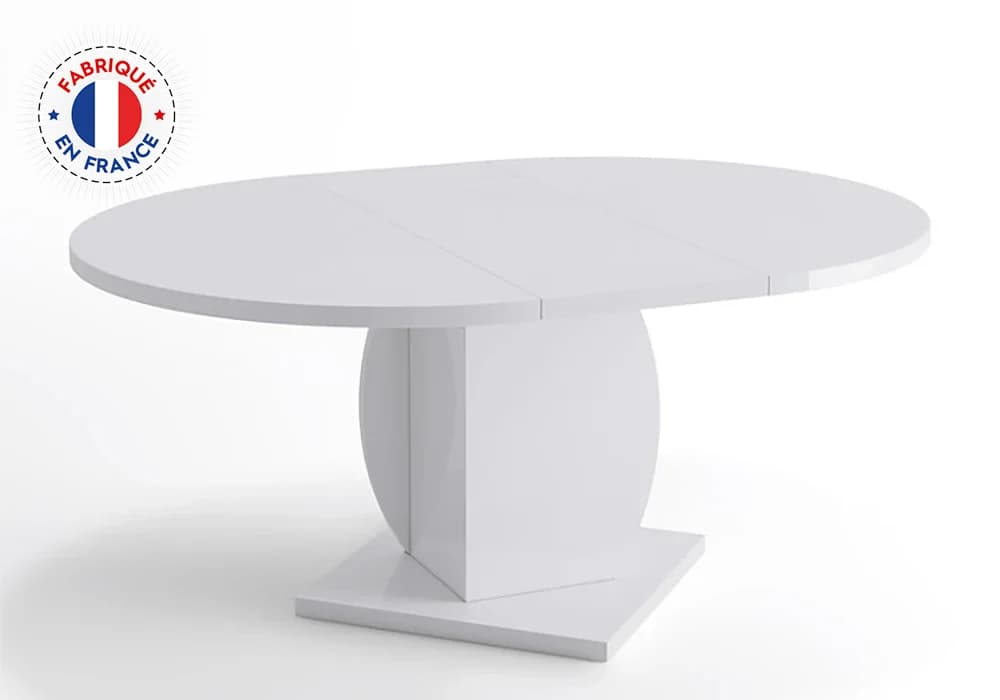 Table Ronde avec Allonge Centrale (Collection PULP) - Image 2