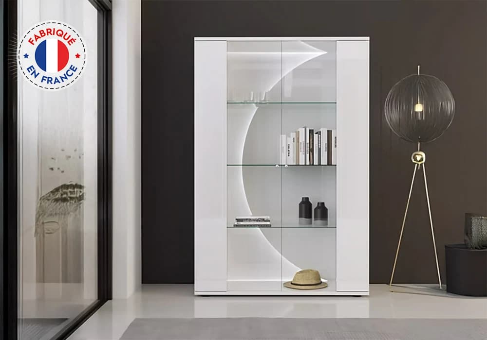 Argentier 2 Portes LED (Collection PULP) - Image 1