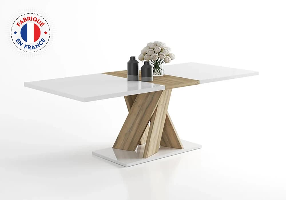 Table Rectangulaire avec 1 Allonge (Collection Castel) - Image 2