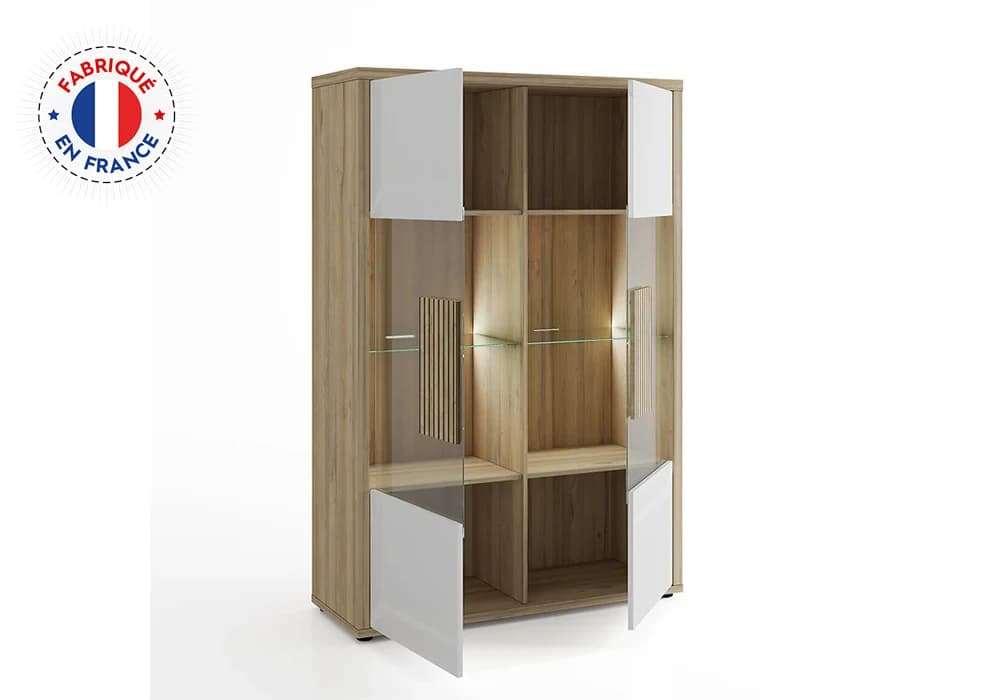 Argentier 2 Portes LED (Collection Castel) - Image 3