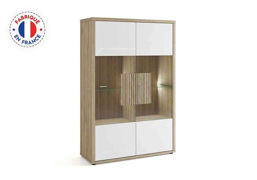 Argentier 2 Portes LED (Collection Castel) - Image 2