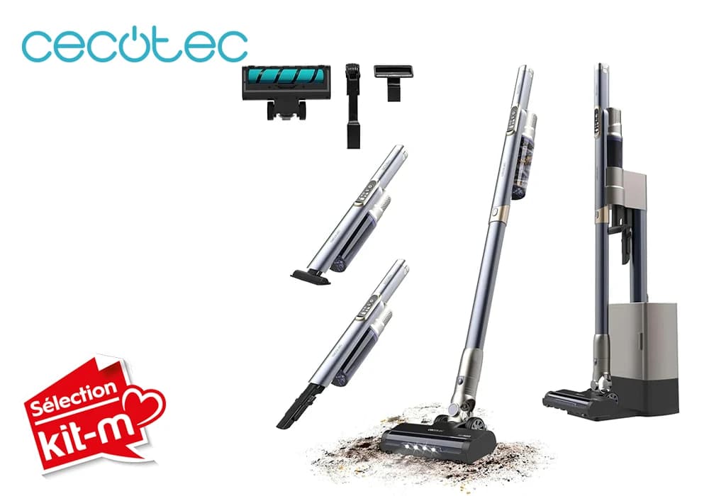 Aspirateur-Balai sans Fil avec Base de Vidange Automatique Scoba 2100 Station Cecotec (A01_EU01_101702) - Image 4
