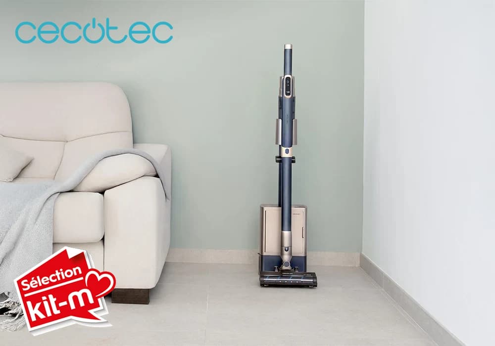 Aspirateur-Balai sans Fil avec Base de Vidange Automatique Scoba 2100 Station Cecotec (A01_EU01_101702) - Image 1