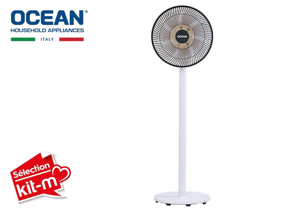 Ventilateur sur Pied & Sol  3en1 12 Pouces Ocean - Image 1