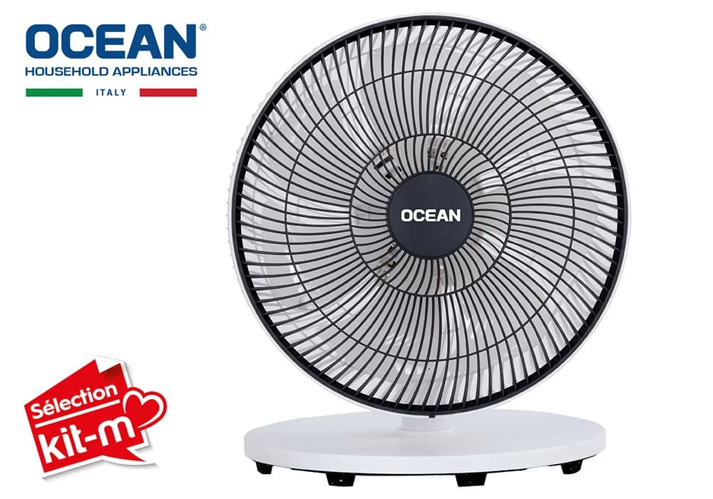 Ventilateur sur Pied & Sol  3en1 12 Pouces Ocean - Image 3