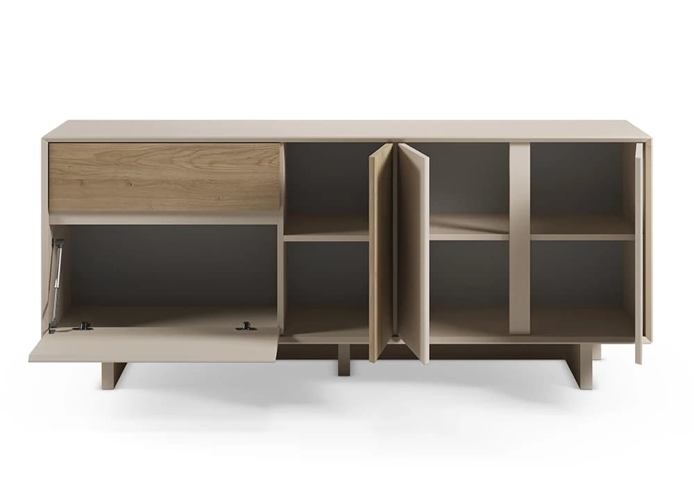 Buffet 4 Portes 1 Tiroir (Collection Carpi) - Image 2