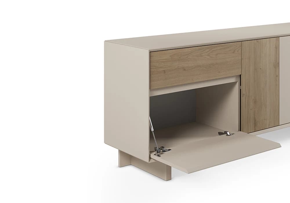 Buffet 4 Portes 1 Tiroir (Collection Carpi) - Image 3