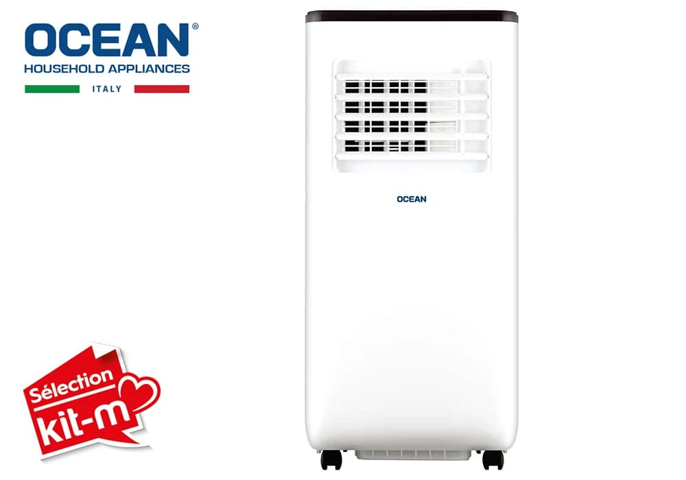 Climatiseur Mobile 3en1 9000 BTU Refroidissement, Déshumidification & Ventilation Ocean (OCACPF9VA) - Image 2