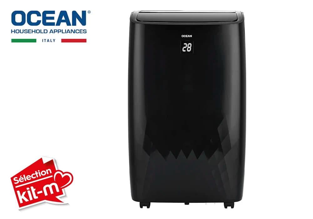 Climatiseur Mobile 3en1 12000 BTU Refroidissement, Déshumidification & Ventilation Ocean (OCACPF12BWFA) - Image 2