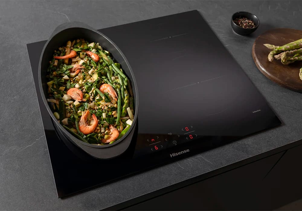 Table de Cuisson 4 Feux Induction Hisense (HI6421BSC) - Image 1