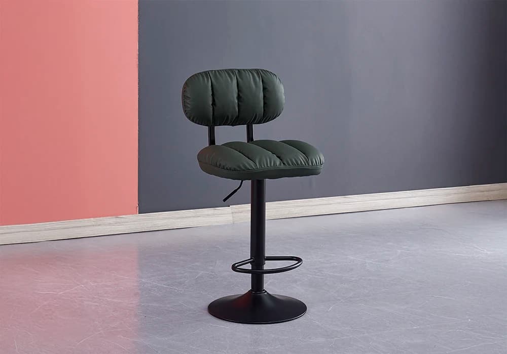 Tabouret Bar PRETIA Gris Clair - Image 1
