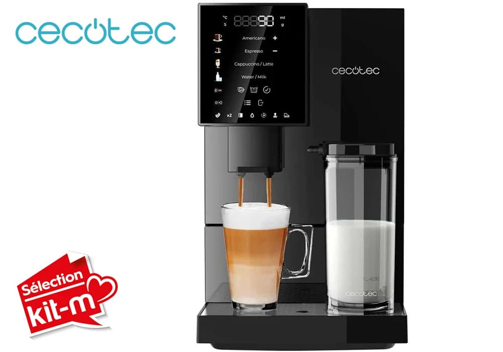 Cafetière Expresso avec Broyeur et Système à Lait Cecotec (01598) - Image 2