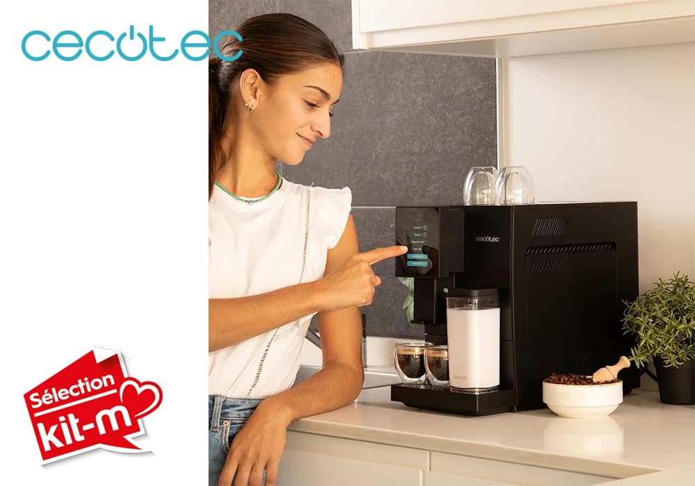 Cafetière Expresso avec Broyeur et Système à Lait Cecotec (01598) - Image 5