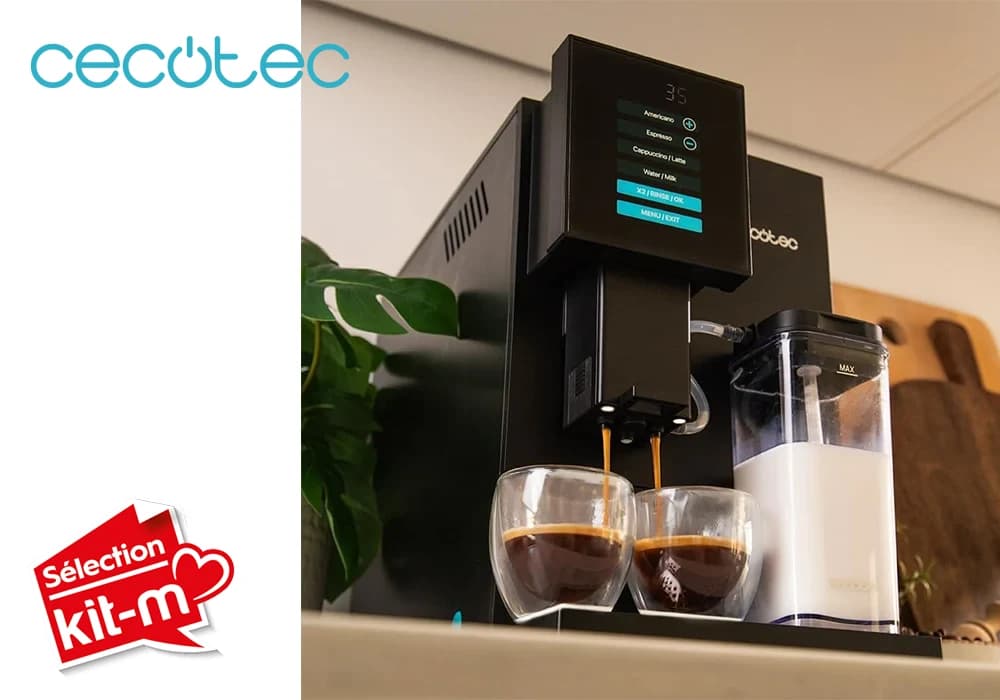 Cafetière Expresso avec Broyeur et Système à Lait Cecotec (01598) - Image 3