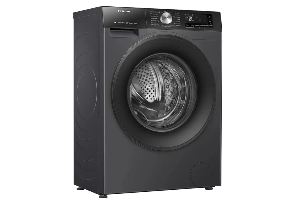 Lave-Linge 9KG Inverter Vapeur Hisense (WF3S9043BB3) - Image 2