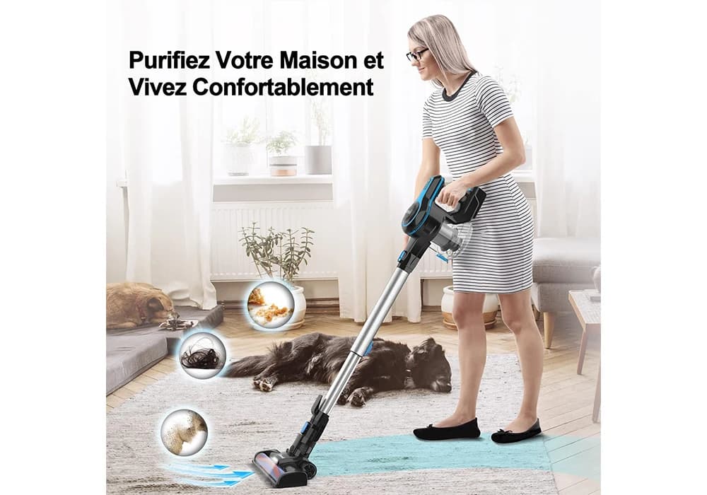 Aspirateur Balai Sans Fil Inse (N5T) - Image 2