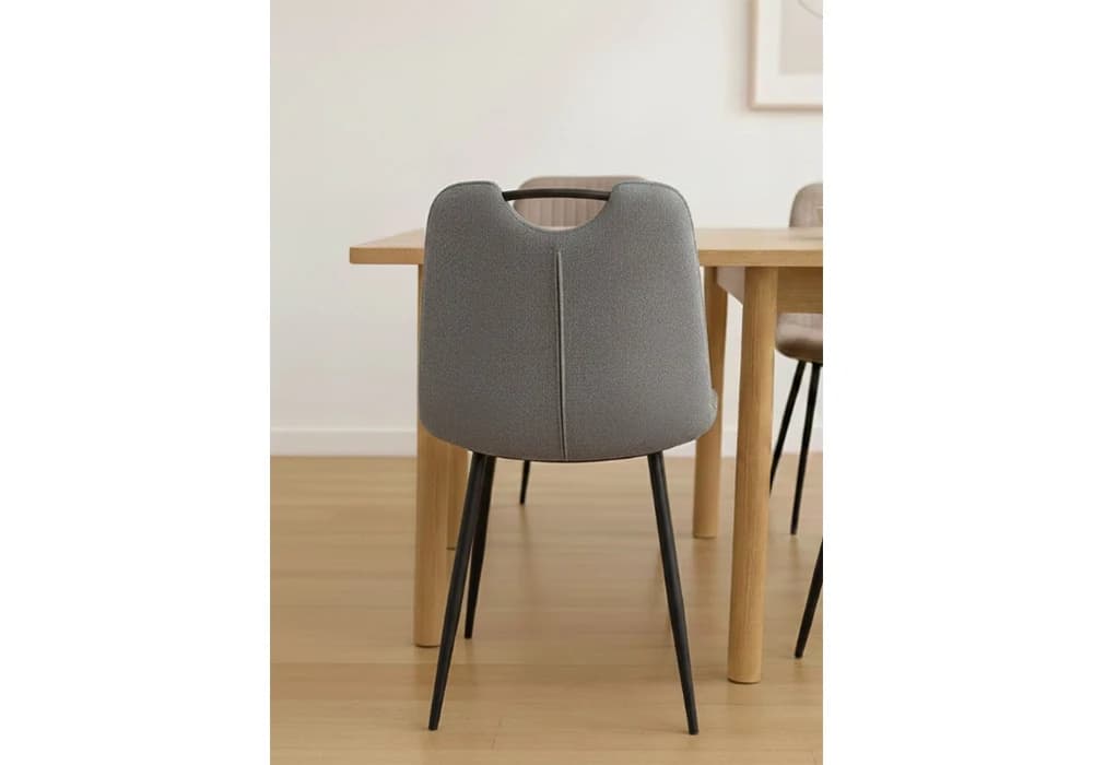 Lot de 6 Chaises MORINE Gris - Image 2