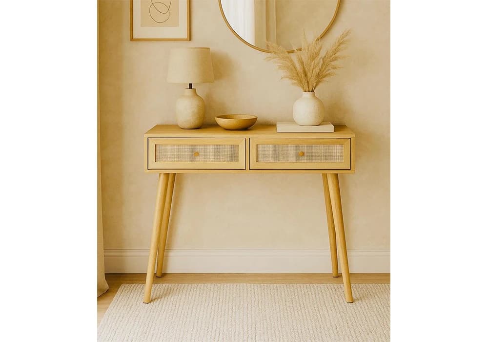 Console 2 Tiroirs (Collection Bali) - Image 1
