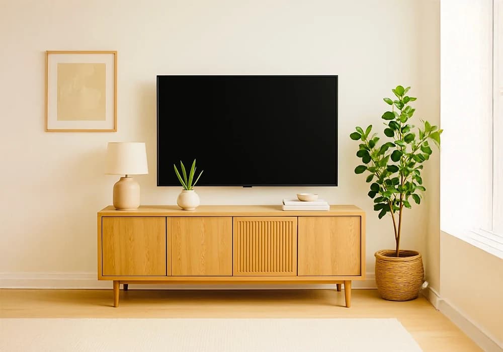 Meuble TV 4 Portes (Collection Salma) - Image 1