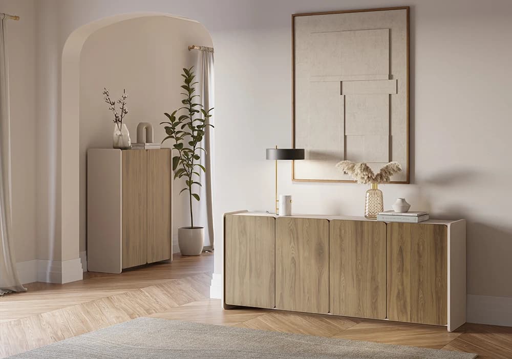 Buffet 4 Portes 180CM (COLLECTION BOUCLEON) - Image 1
