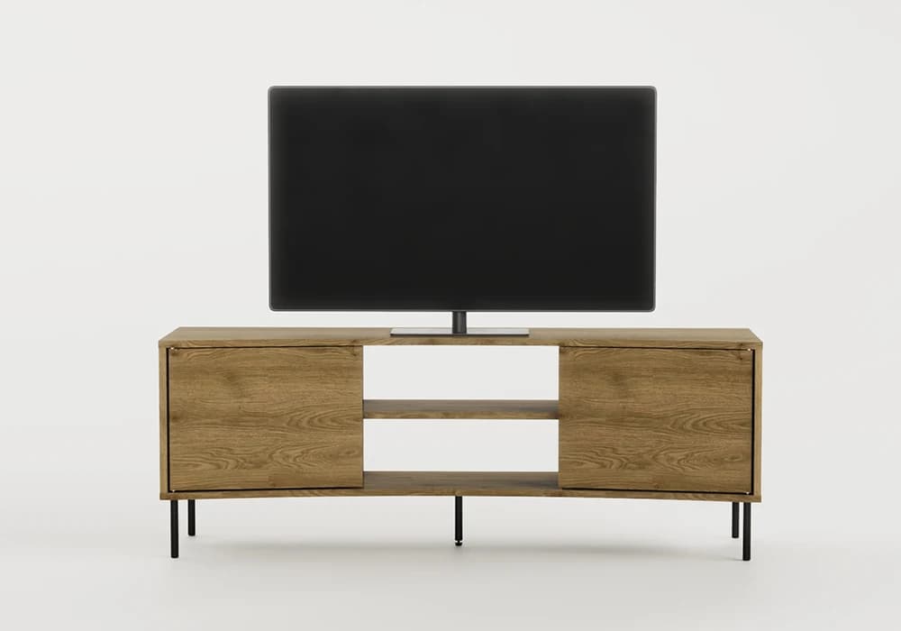 Meuble TV 2 Portes 120cm (COLLECTION NOVA) - Image 2